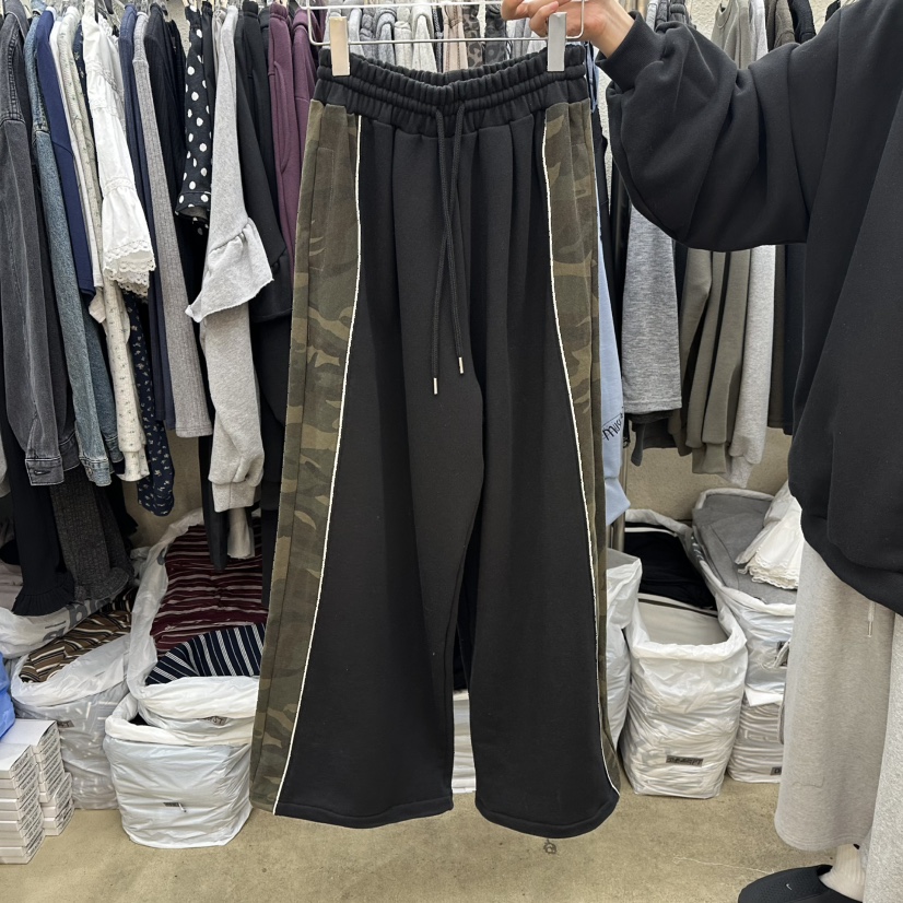 MAGOT韓國直郵女裝新款熱賣職業休閑真品人氣時尚休閑褲迷彩IIIΛGOT/MAGOT休閑褲圖色2