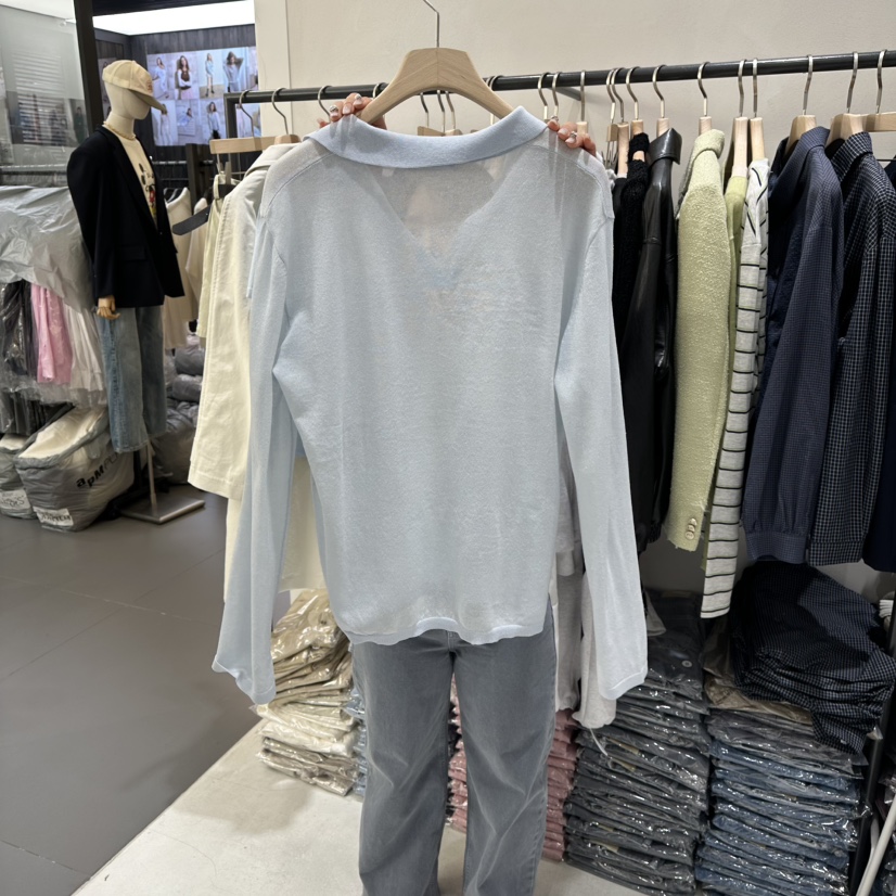 AURA韓國代購女裝新款休閑真品職業人氣推薦熱賣26春夏針織衫Au ra針織衫