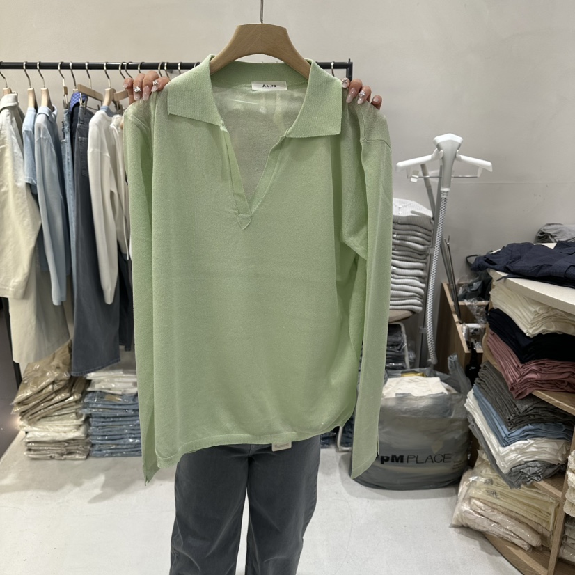 AURA韓國代購女裝新款休閑真品職業人氣推薦熱賣26春夏針織衫Au ra針織衫圖色3