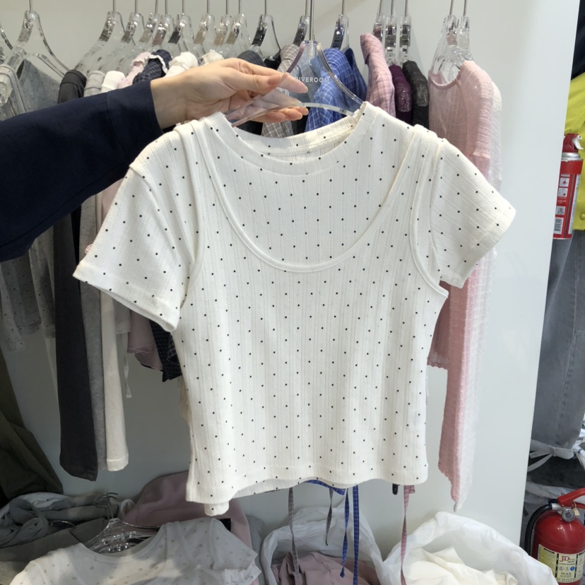 RIVEROOM東大門直郵女裝新品休閑熱賣時尚吊帶背心不含內搭RIVEROOM吊帶/背心圖色2