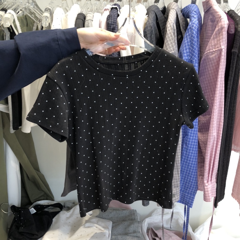 RIVEROOM韓國代購女士新款真品熱賣時尚26春夏人氣推薦T恤RIVEROOMT恤圖色3