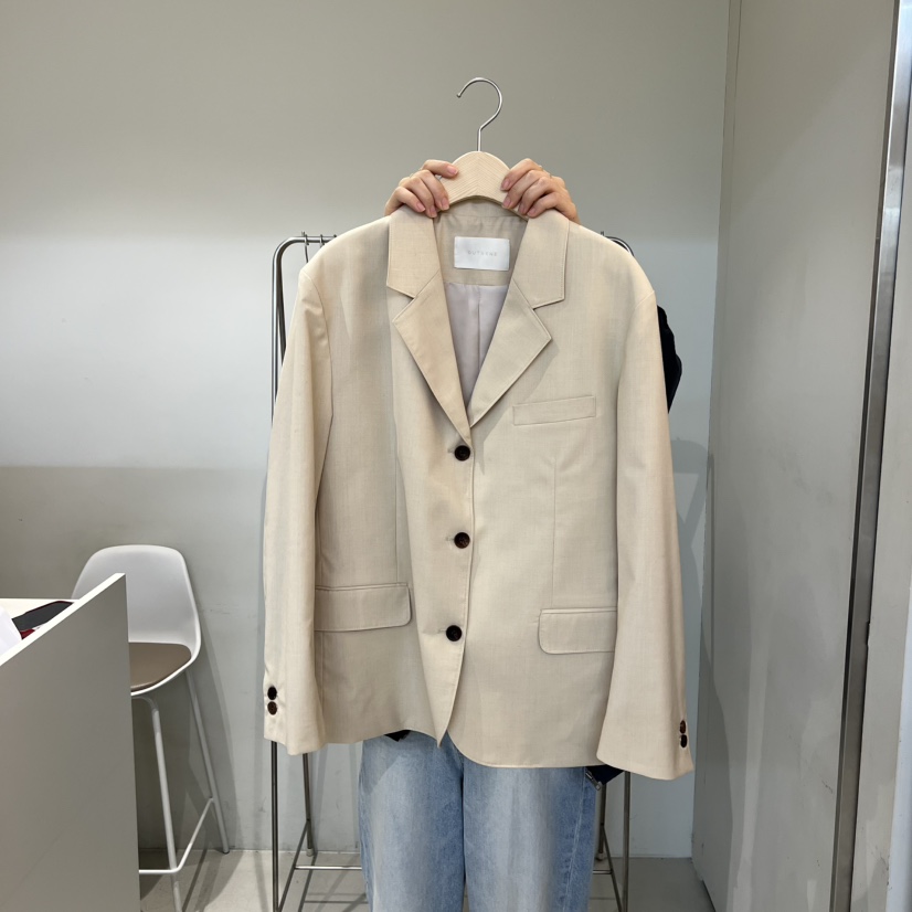 OUTRENE東大門實拍女士新款真品推薦職業休閑時尚人氣夾克OUTRENE夾克圖色1