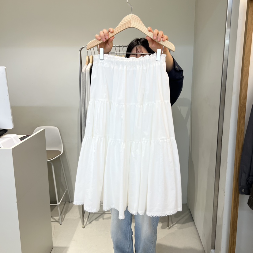 OUTRENE東大門實拍女士新款人氣休閑推薦26春夏半身裙中短裙OUTRENE半身裙/中短裙圖色1