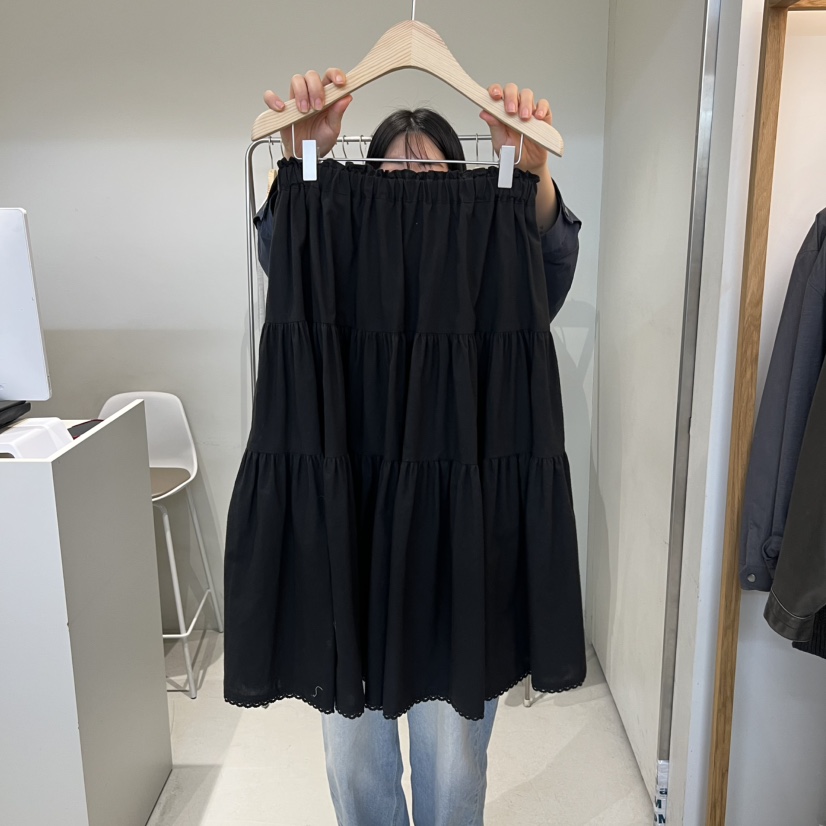 OUTRENE東大門實拍女士新款人氣休閑推薦26春夏半身裙中短裙OUTRENE半身裙/中短裙圖色2