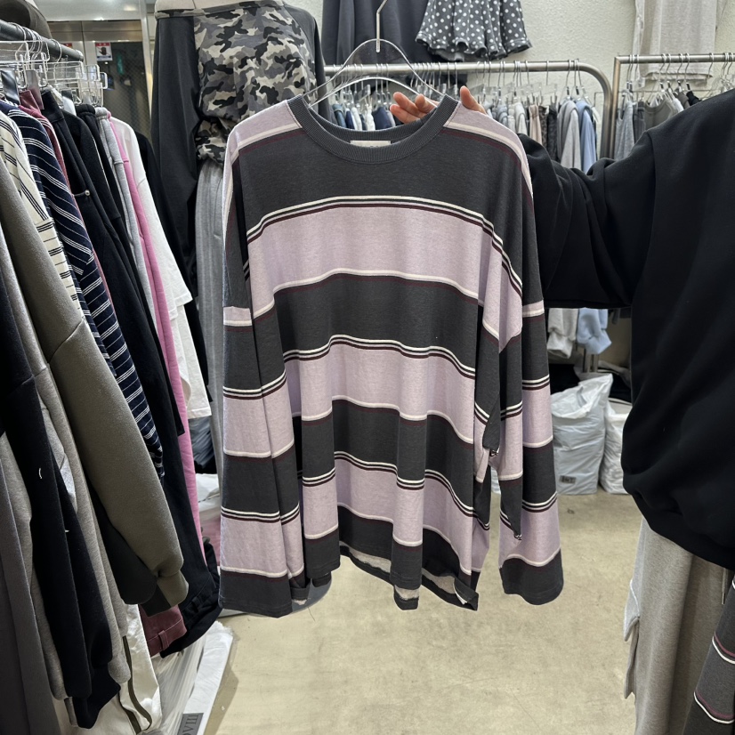 MAGOT東大門直郵女士新款真品推薦休閑人氣26春夏長袖T恤IIIΛGOT/MAGOT長袖T恤圖色1