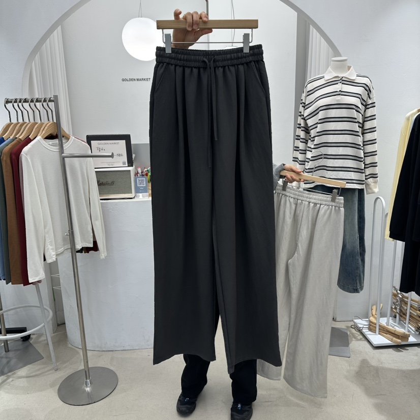 GOLDEN MARKET東大門實拍女裝新款26春夏休閑熱賣休閑褲GOLDEN MARKET休閑褲圖色2