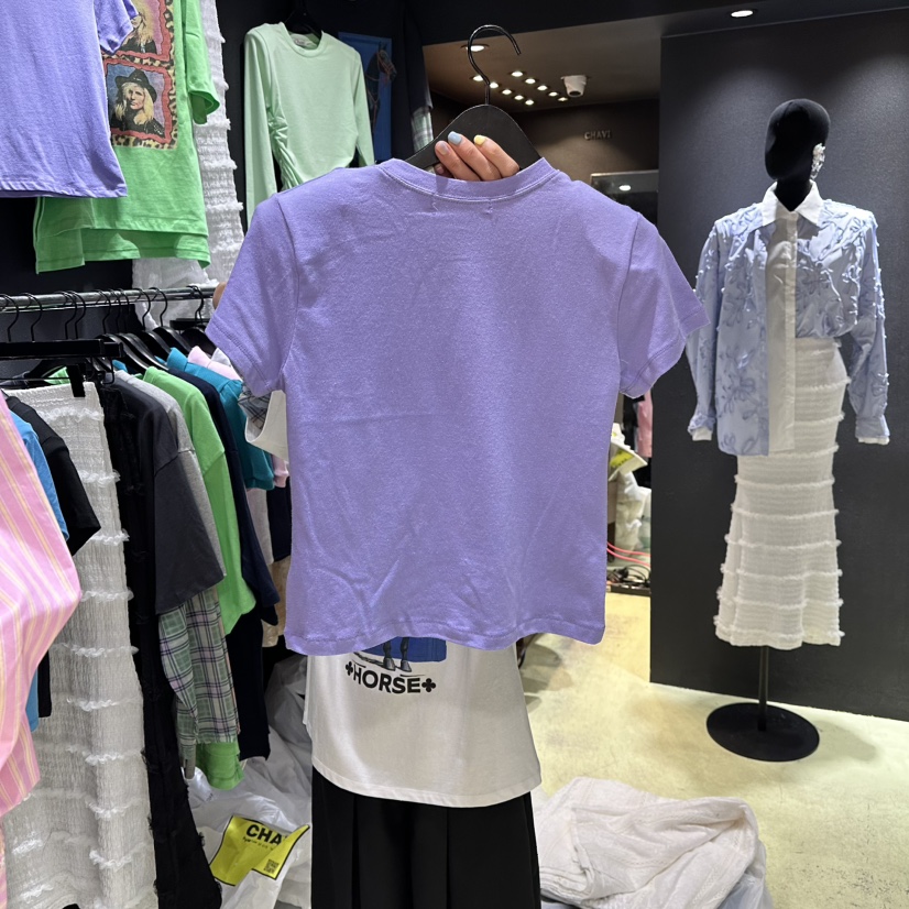 CHAVI東大門代購女裝新款真品職業26春夏人氣休閑推薦T恤CHAVIT恤