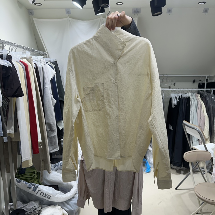 OWNS韓國代購女裝新款熱賣推薦時尚真品人氣26春夏襯衫蕾絲衫OWNS HAUS襯衫/蕾絲衫圖色2