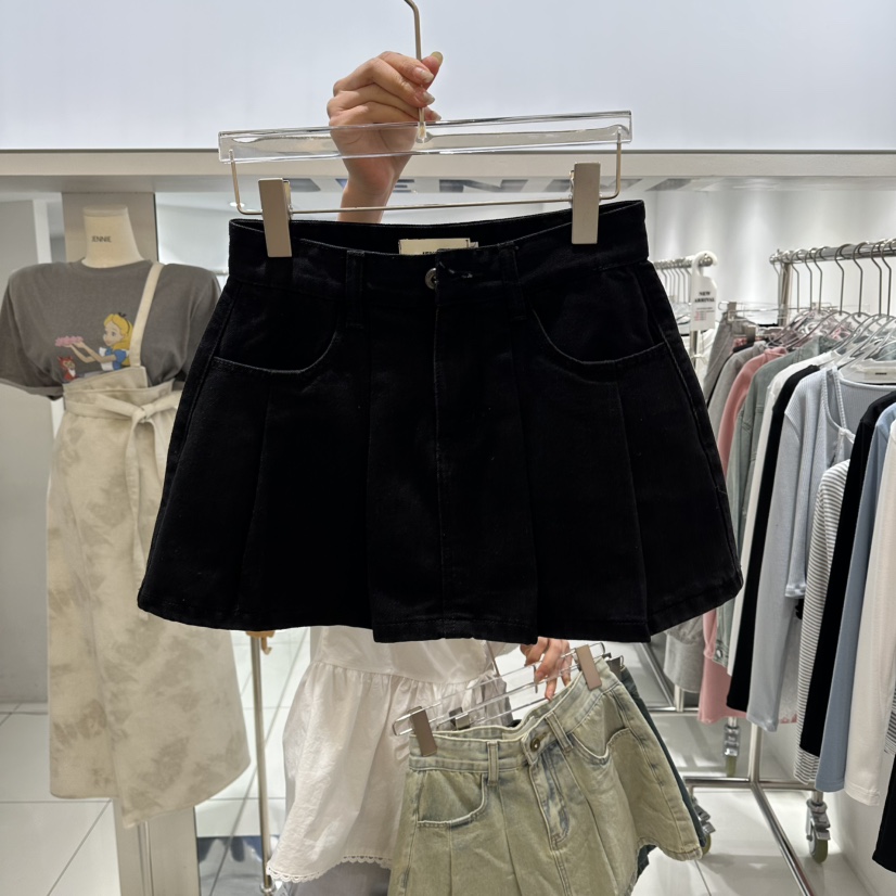 JENNIE韓國直郵女裝新品職業熱賣26春夏推薦人氣裙褲褶裥JENNIE/VENEFIT裙褲圖色3