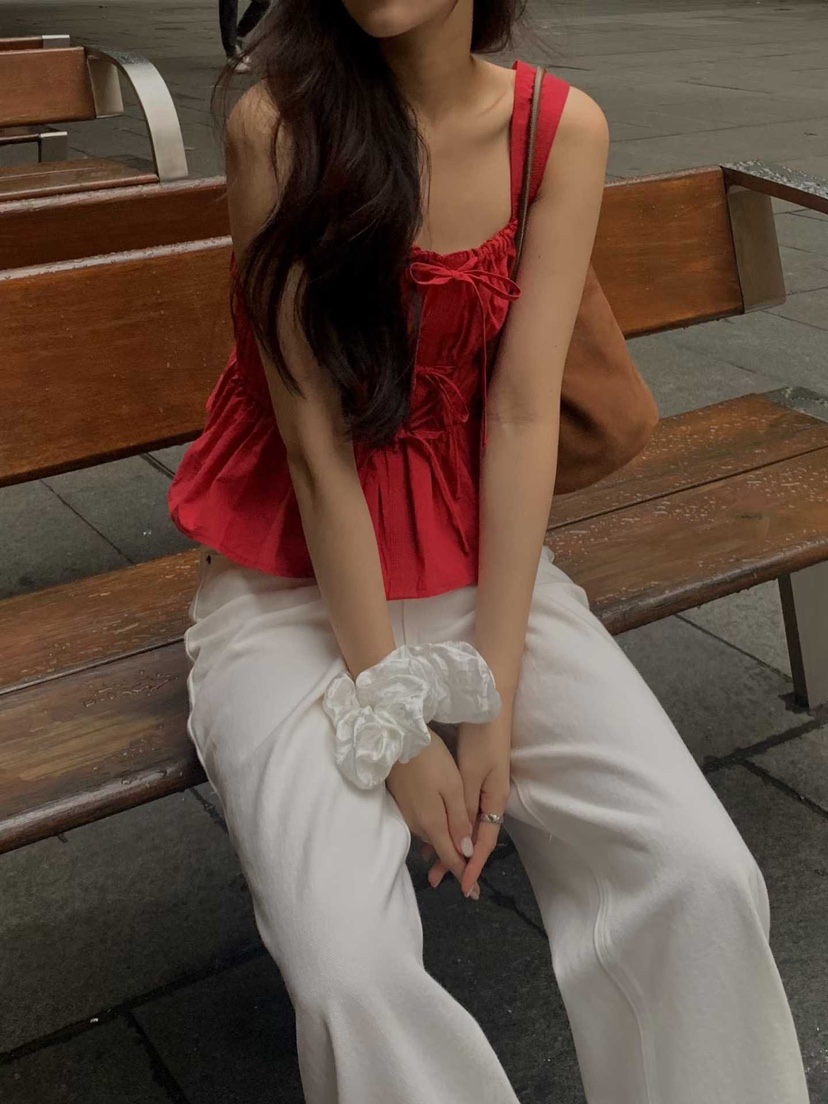 DRESS ROOM韓國代購女裝新款真品推薦熱賣26春夏吊帶背心DRESS ROOM吊帶/背心