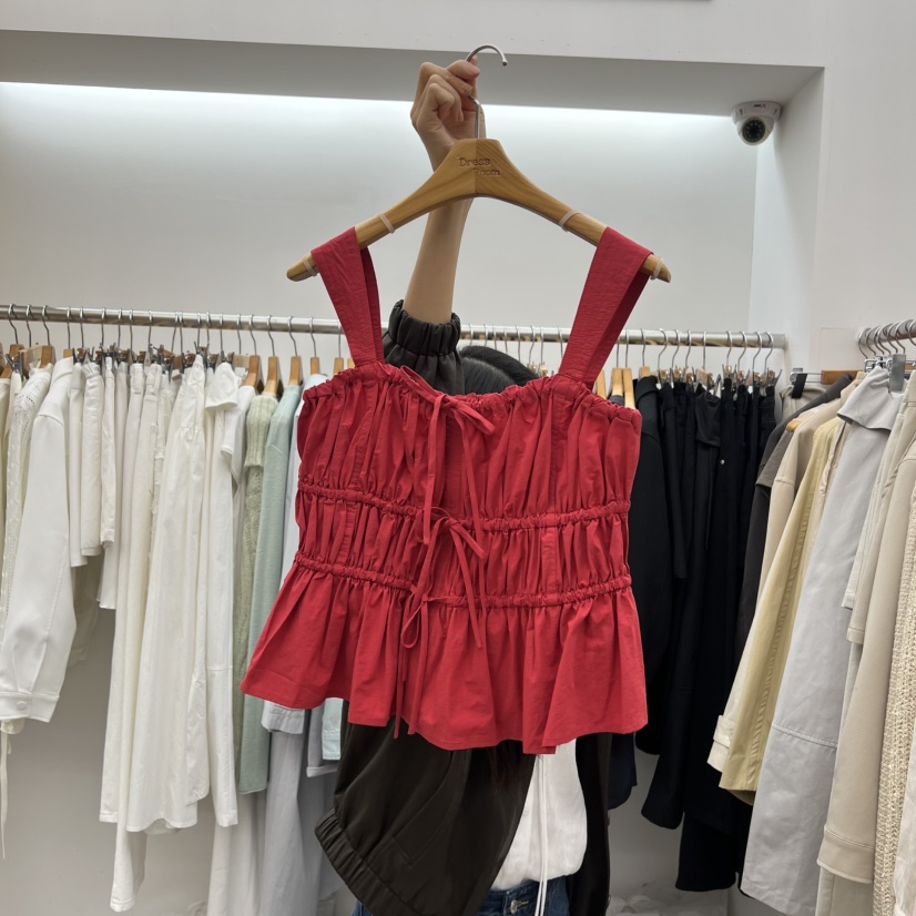 DRESS ROOM韓國代購女裝新款真品推薦熱賣26春夏吊帶背心DRESS ROOM吊帶/背心圖色3
