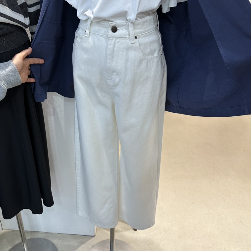 GOLDEN MARKET東大門實拍女士新款26春夏時尚牛仔褲棉布GOLDEN MARKET牛仔褲圖色1