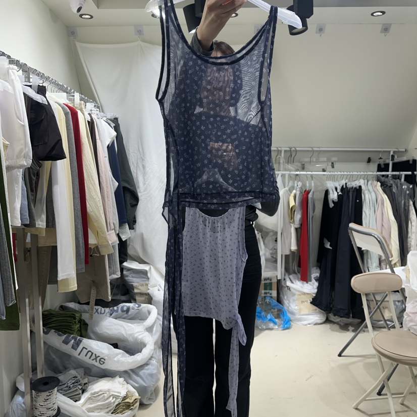 OWNS東大門代購女士新款職業時尚26春夏吊帶背心不含內搭OWNS HAUS吊帶/背心圖色2