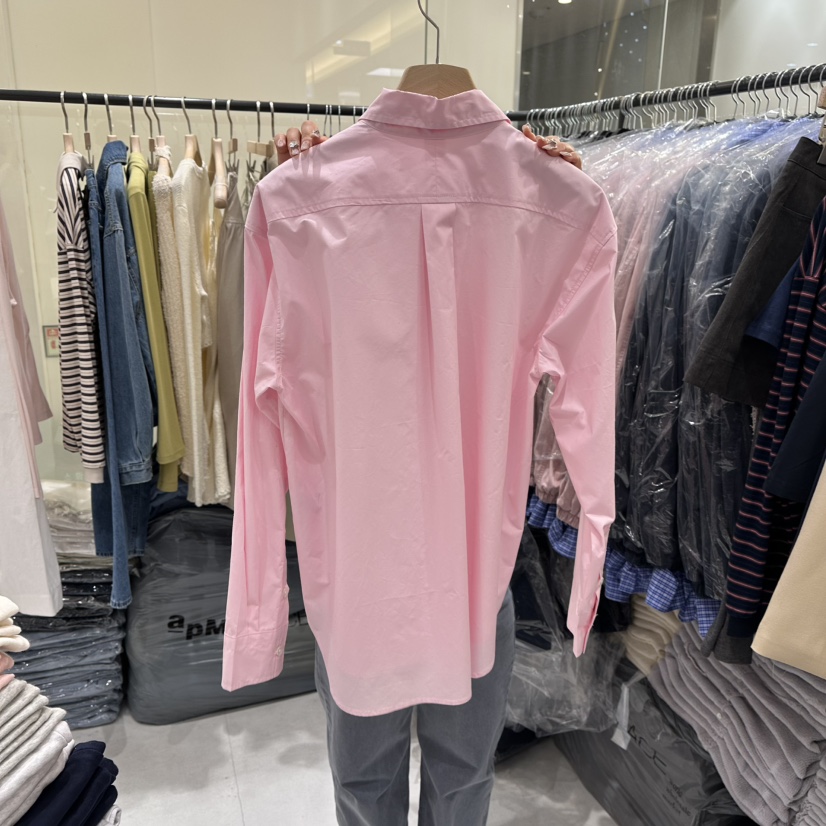 AURA東大門直郵女裝新品時尚休閑人氣職業熱賣襯衫蕾絲衫Au ra襯衫/蕾絲衫