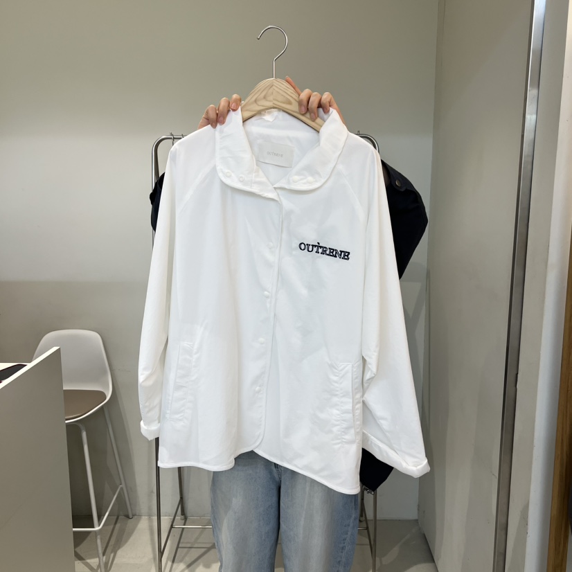 OUTRENE東大門代購女士新品26春夏推薦人氣真品休閑夾克刺繡OUTRENE夾克圖色1
