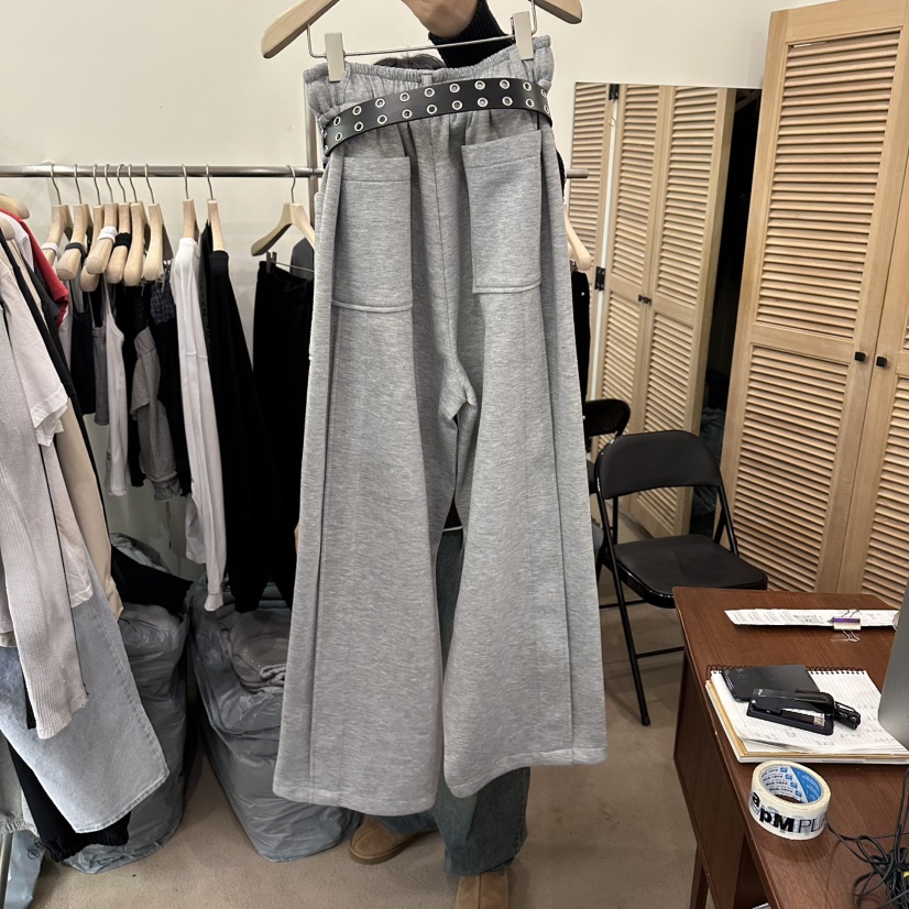 NUT東大門直郵女士新款職業休閑26春夏熱賣休閑褲不含腰帶NUT休閑褲