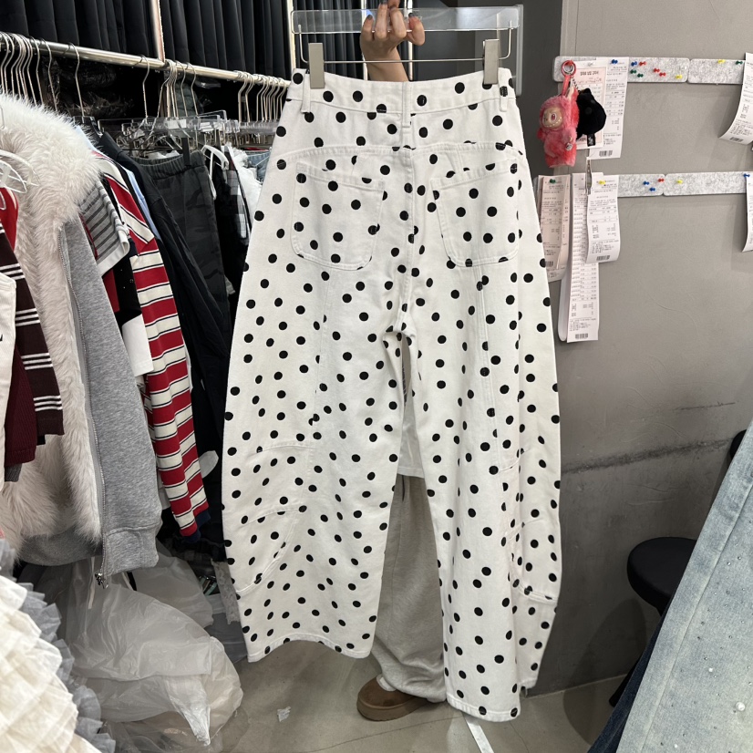 MOMAZU韓國直郵女裝新款休閑時尚人氣休閑褲不含絲巾圍巾MOMAZU休閑褲