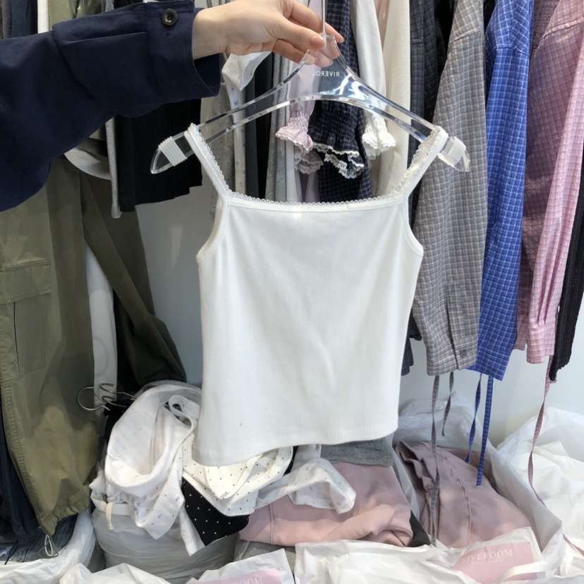 RIVEROOM東大門直郵女裝新品職業休閑推薦真品26春夏吊帶背心RIVEROOM吊帶/背心