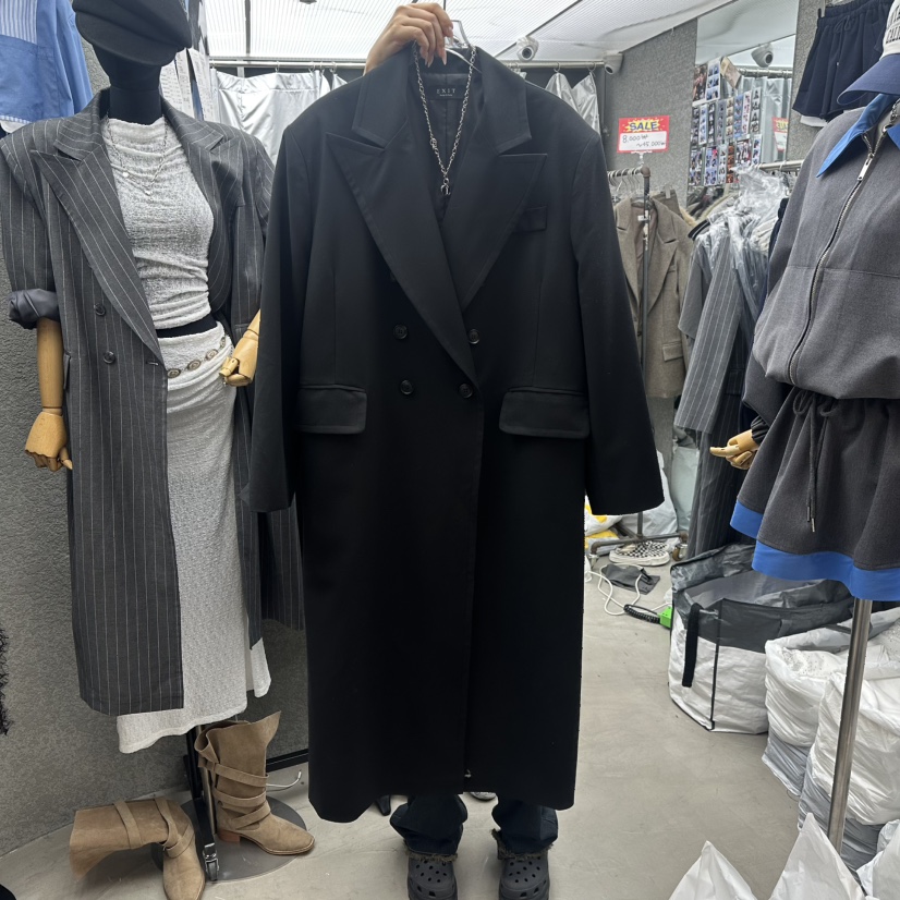 EXIT韓國直郵女裝新款時尚職業熱賣推薦人氣26春夏長款風衣EXIT長款風衣圖色2