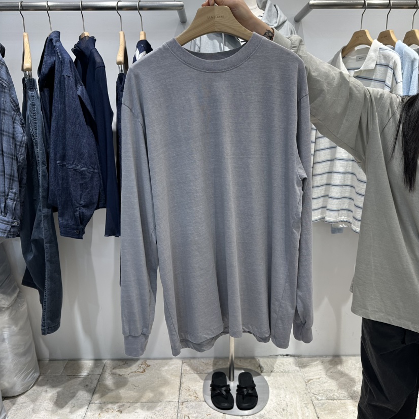 MAJDAN韓國代購女裝新品人氣真品休閑熱賣推薦26春夏長袖T恤MAJDAN長袖T恤圖色1