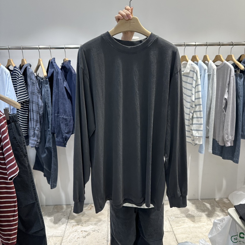 MAJDAN韓國代購女裝新品人氣真品休閑熱賣推薦26春夏長袖T恤MAJDAN長袖T恤圖色3