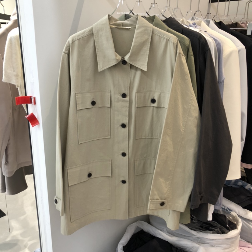RIVEROOM東大門代購女士新款人氣推薦真品時尚26春夏夾克RIVEROOM夾克圖色1