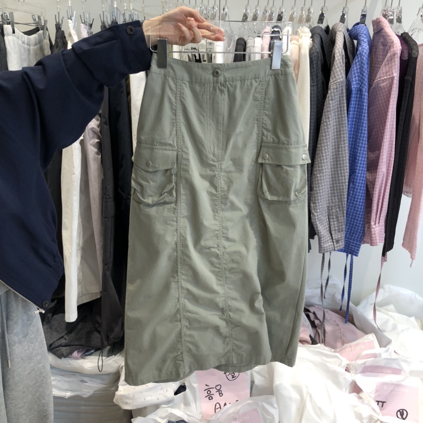 RIVEROOM韓國直郵女裝新品人氣真品熱賣26春夏半身裙中短裙RIVEROOM半身裙/中短裙圖色4