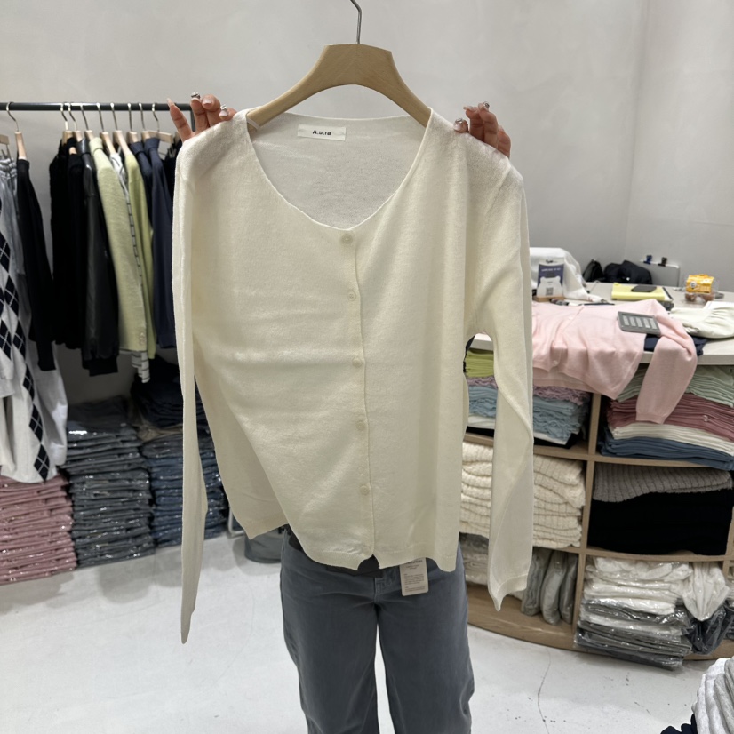 AURA東大門代購女士新品職業時尚休閑人氣推薦熱賣針織衫Au ra針織衫圖色1