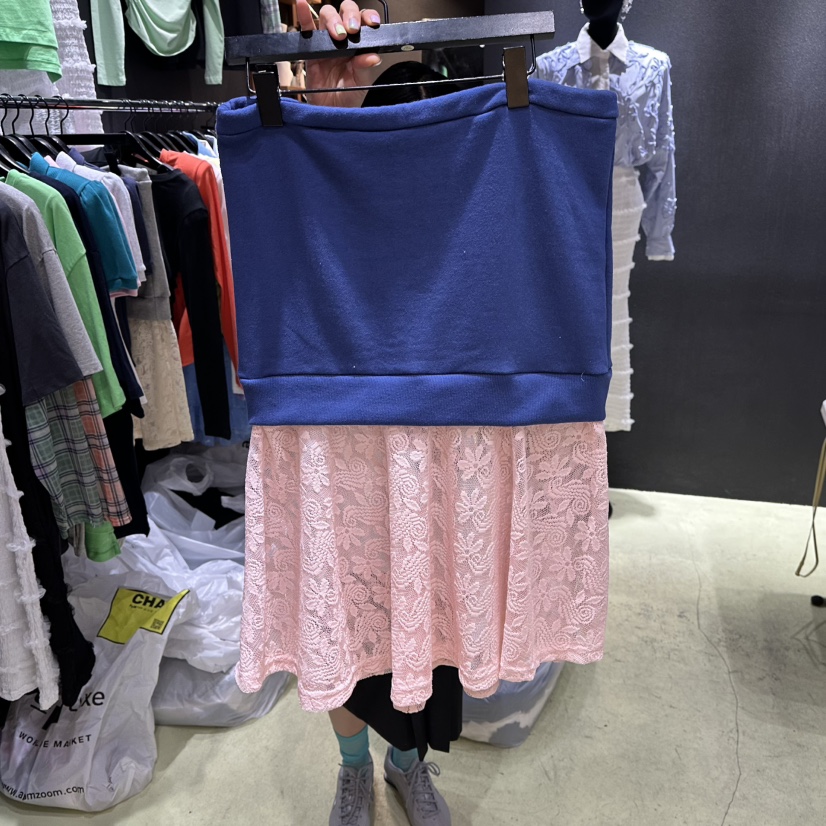 CHAVI韓國直郵女士新款真品26春夏職業推薦人氣半身裙中短裙CHAVI半身裙/中短裙