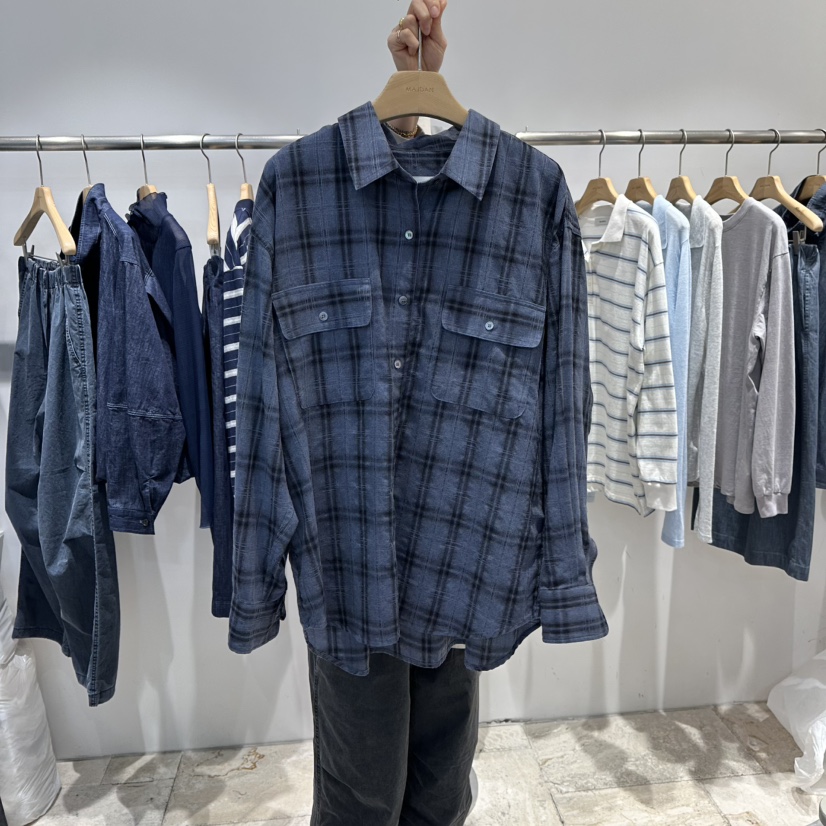 MAJDAN東大門代購女裝新款時尚休閑26春夏推薦襯衫蕾絲衫MAJDAN襯衫/蕾絲衫圖色4