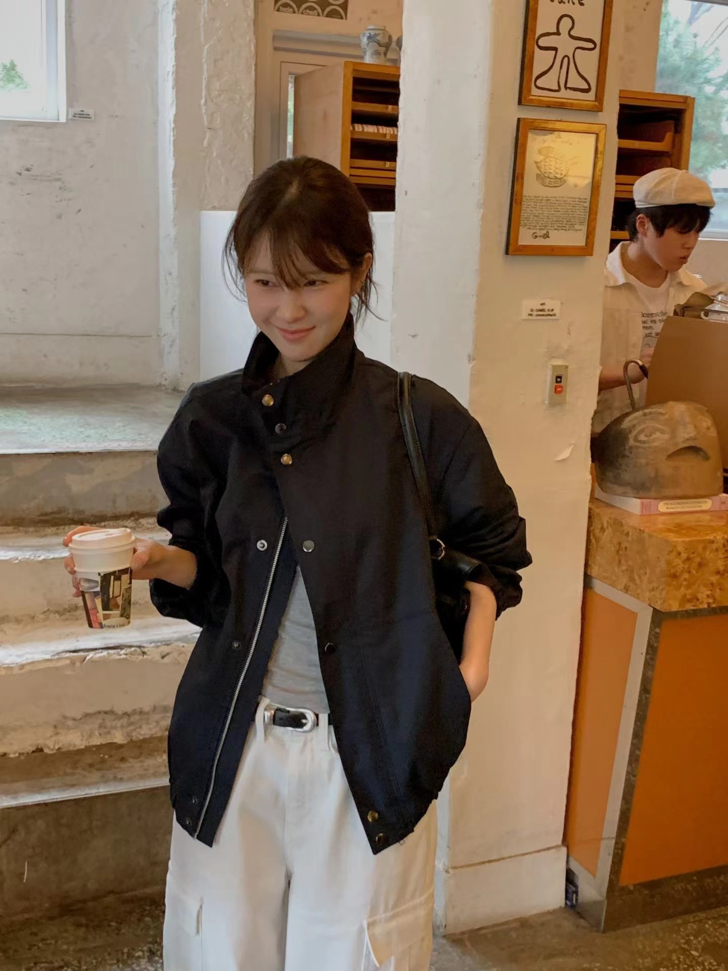 MIELLE-미엘르-OT東大門直郵女裝新品休閑人氣26春夏夾克MIELLE-미엘르-OT夾克圖色1