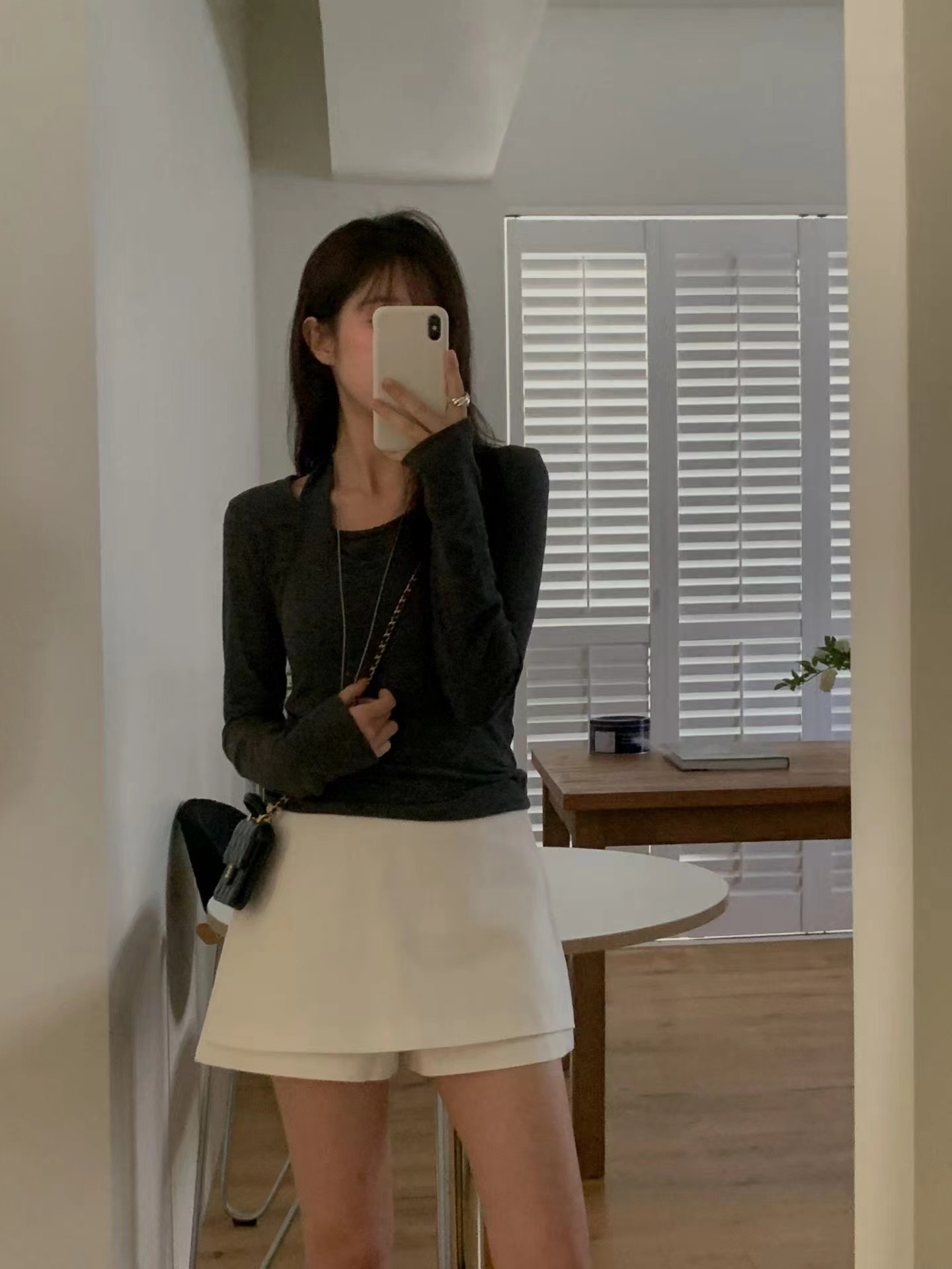 MIELLE-미엘르-OT東大門實拍女士新品休閑人氣時尚裙褲MIELLE-미엘르-OT裙褲圖色2