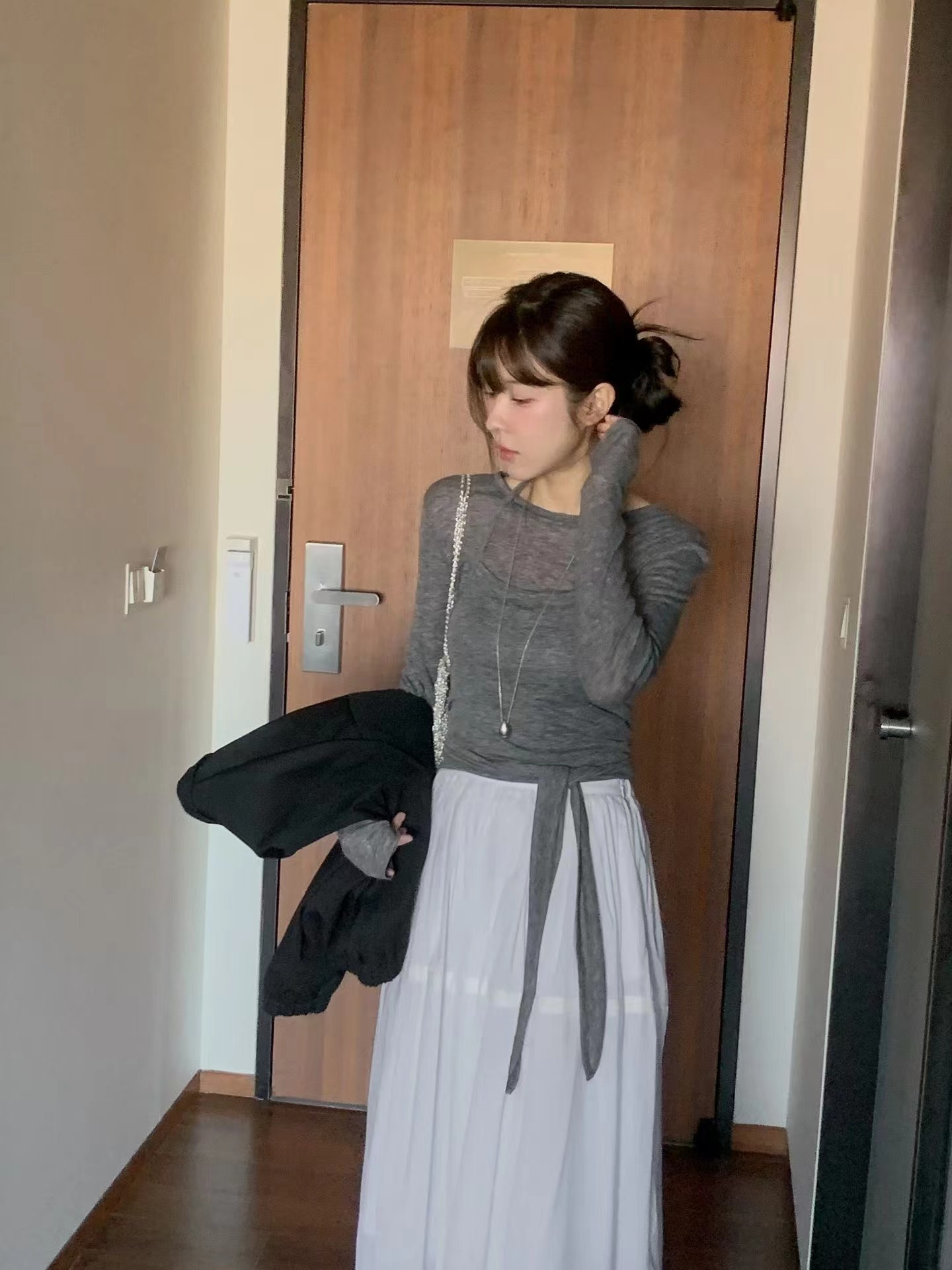 MIELLE-미엘르-OT東大門直郵女士新款真品吊帶背心不含內搭MIELLE-미엘르-OT吊帶/背心圖色3