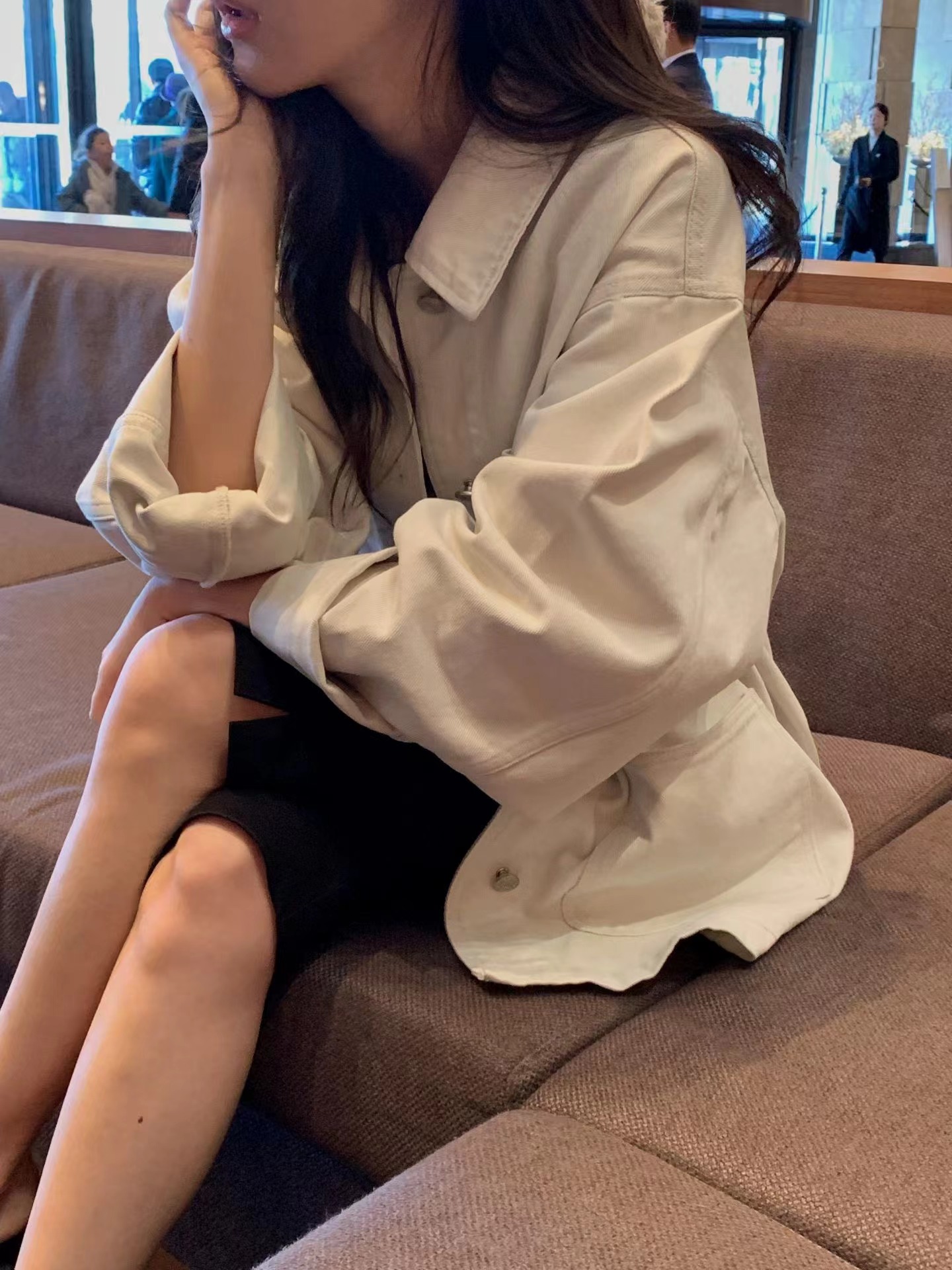 MIELLE-미엘르-OT韓國直郵女士新品休閑職業人氣真品短褲MIELLE-미엘르-OT短褲