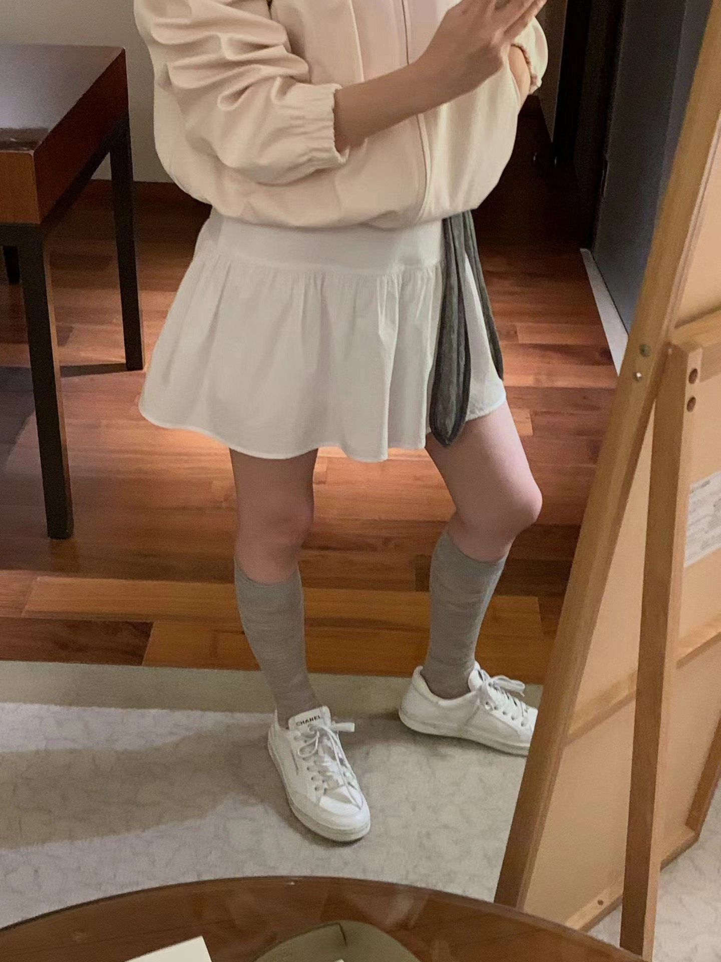 MIELLE-미엘르-OT東大門實拍女裝新品真品休閑熱賣短裙MIELLE-미엘르-OT短裙