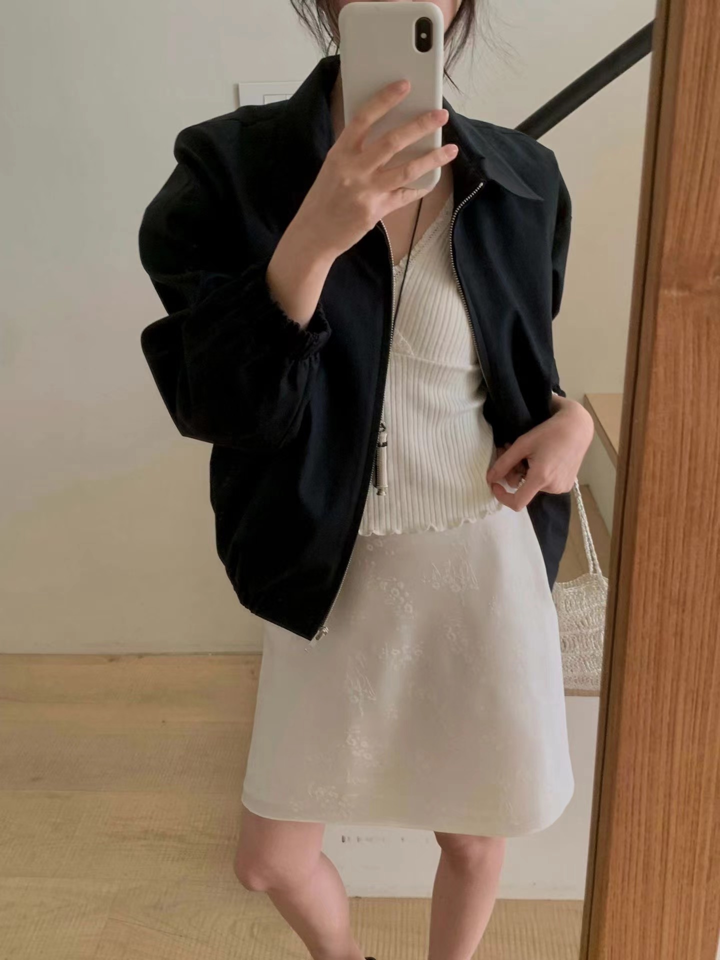 MIELLE-미엘르-OT韓國代購女士新品職業熱賣休閑真品夾克MIELLE-미엘르-OT夾克圖色1