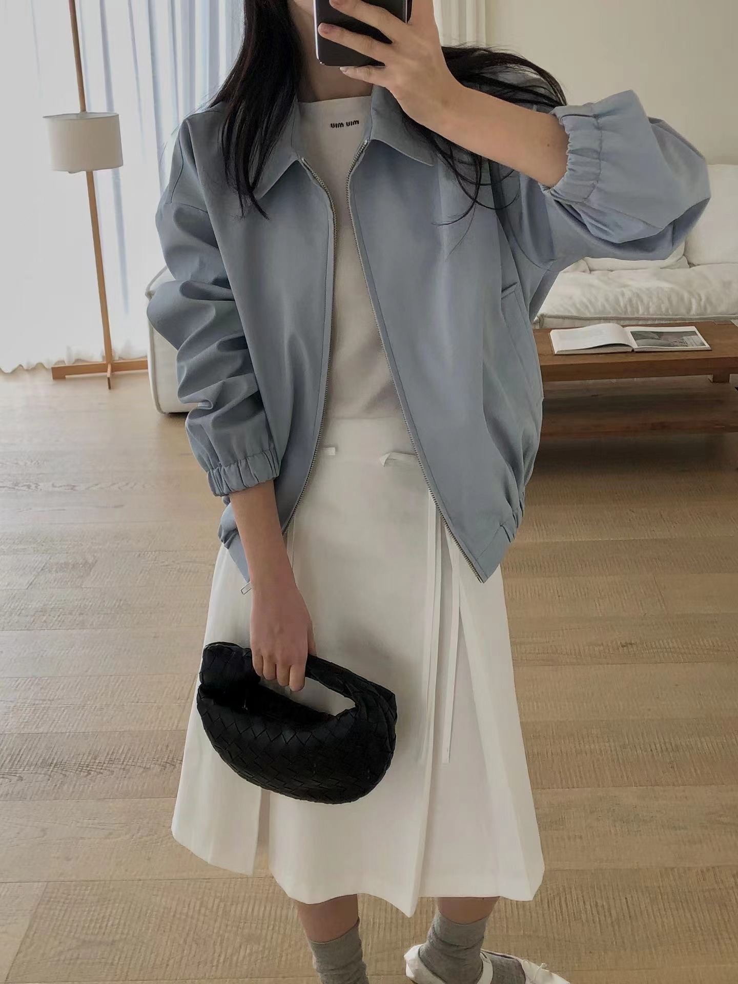 MIELLE-미엘르-OT韓國代購女士新品職業熱賣休閑真品夾克MIELLE-미엘르-OT夾克圖色2