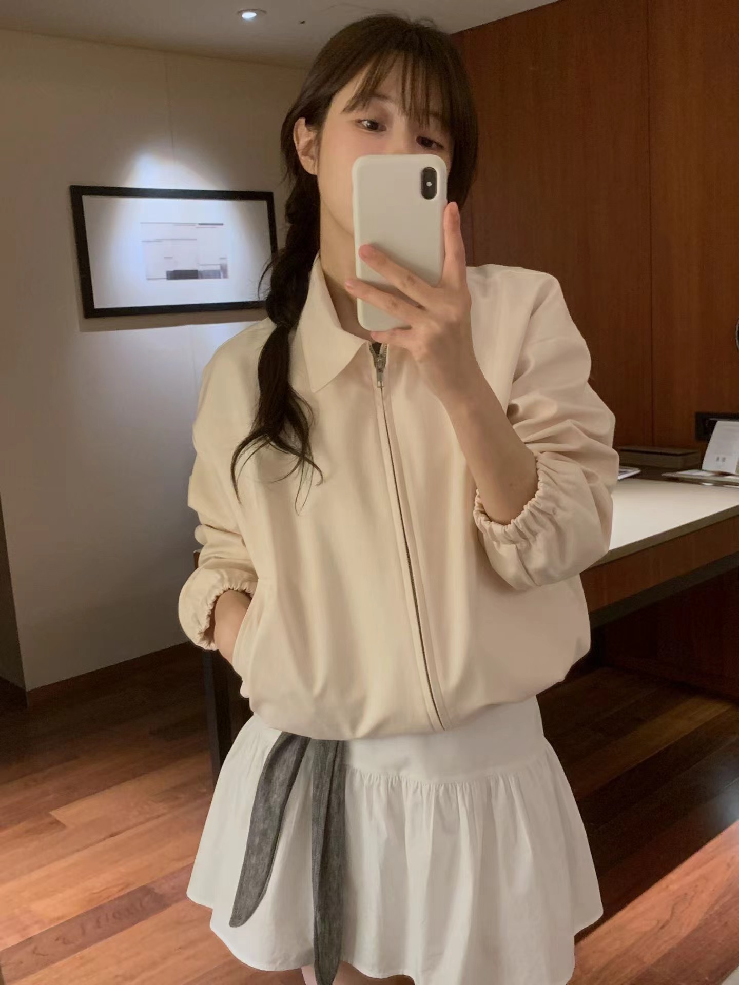 MIELLE-미엘르-OT韓國代購女士新品職業熱賣休閑真品夾克MIELLE-미엘르-OT夾克圖色3