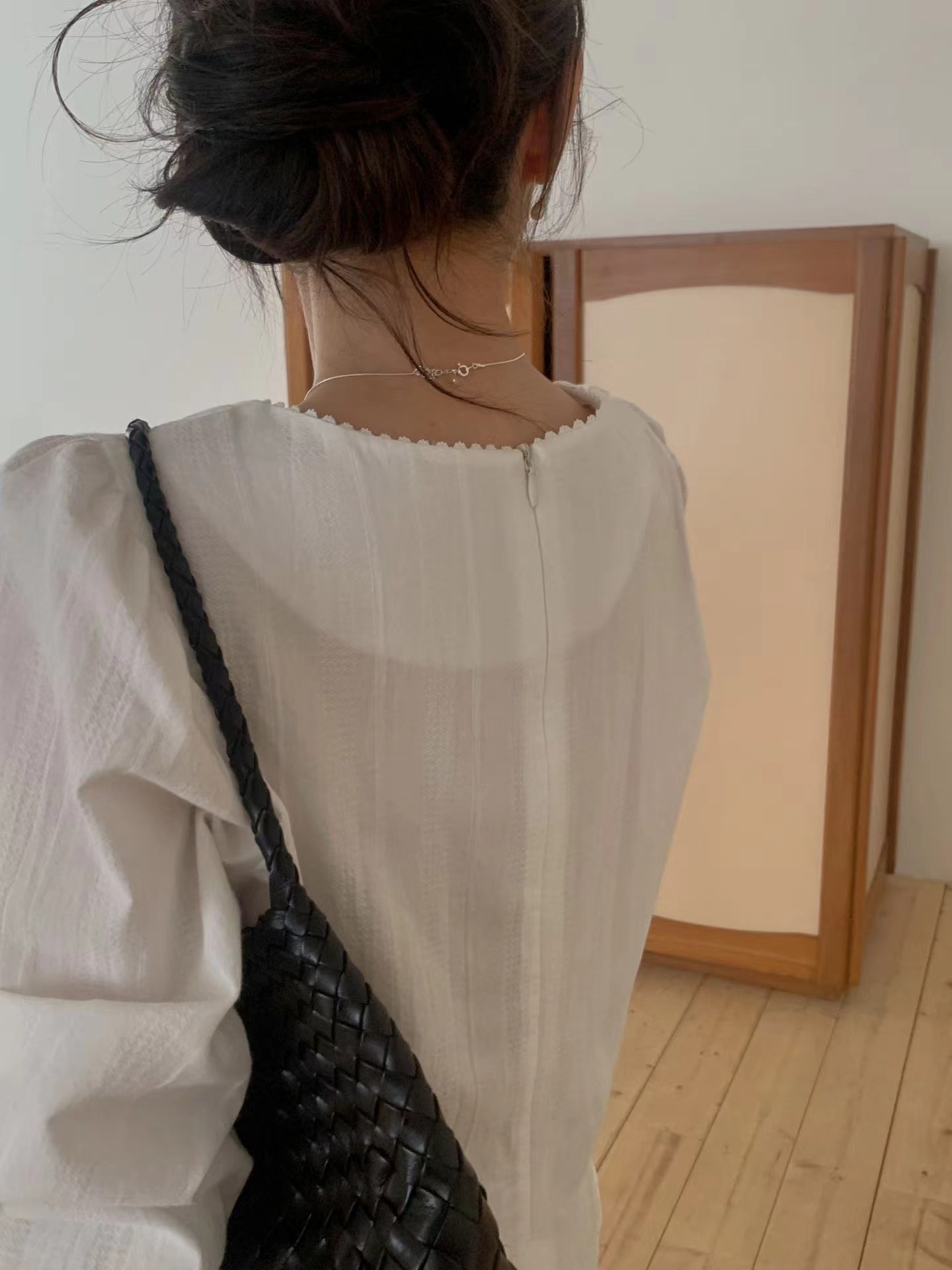 MIELLE-미엘르-OT東大門直郵女士新款人氣真品襯衫蕾絲衫MIELLE-미엘르-OT襯衫/蕾絲衫