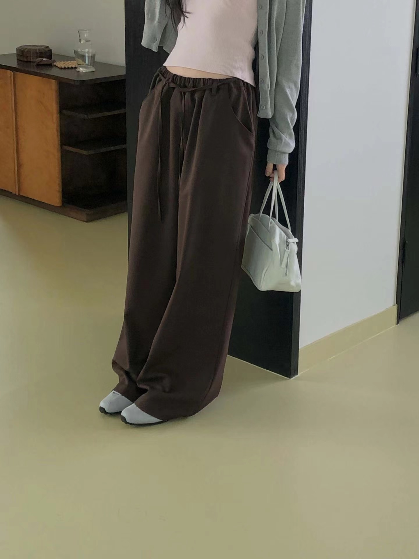 MIELLE-미엘르-OT韓國代購女裝新款真品人氣休閑休閑褲MIELLE-미엘르-OT休閑褲