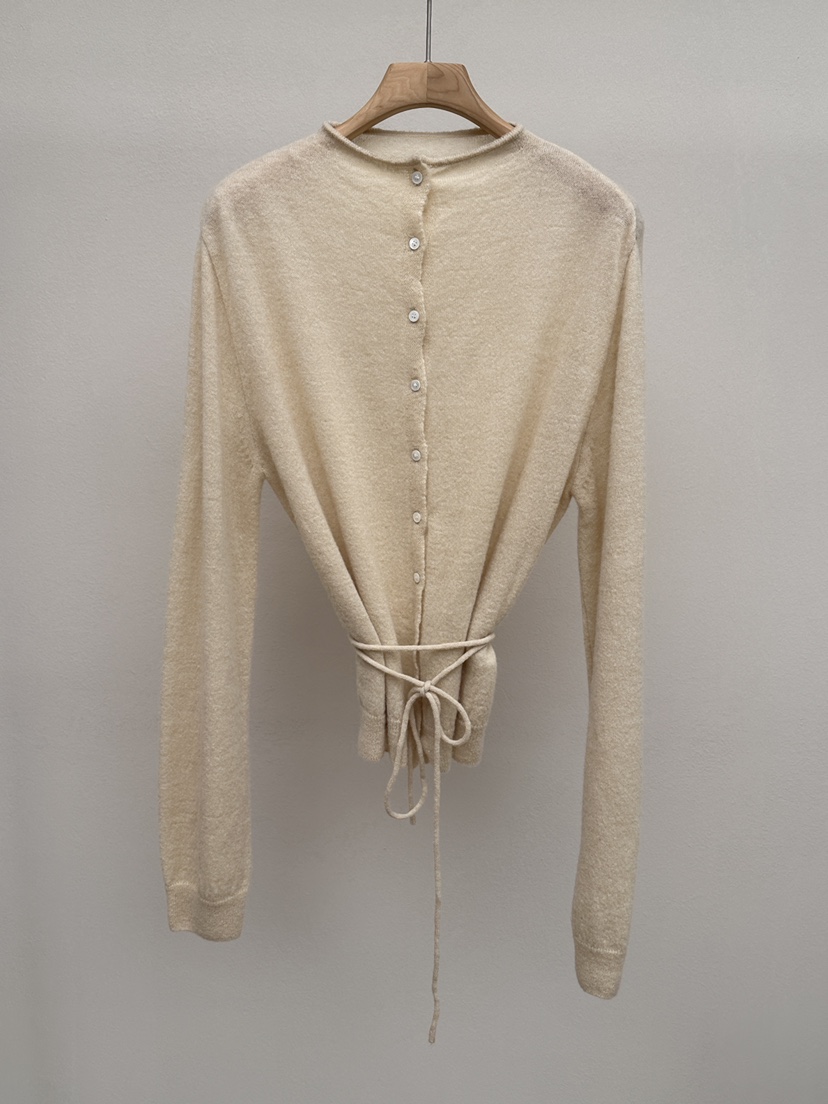 EFFERVESCENT東大門代購女裝新款26春夏休閑針織衫含腰繩evc/effervescent針織衫圖色2