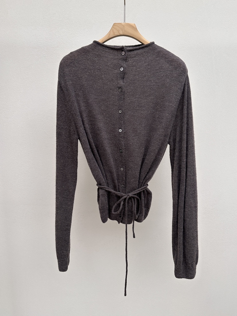 EFFERVESCENT東大門代購女裝新款26春夏休閑針織衫含腰繩evc/effervescent針織衫圖色3