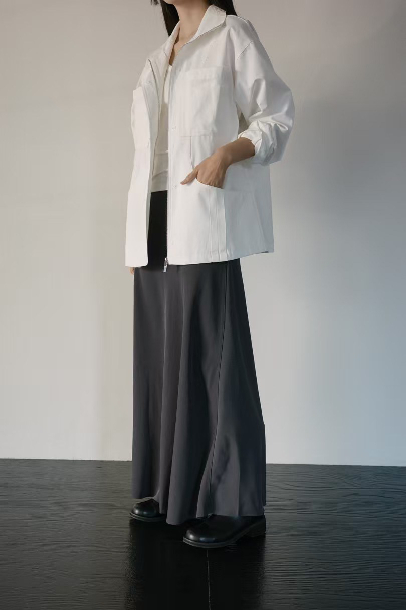 MUSHROOM EFFECT東大門實拍女裝新品26春夏職業人氣夾克MUSHROOM EFFECT夾克