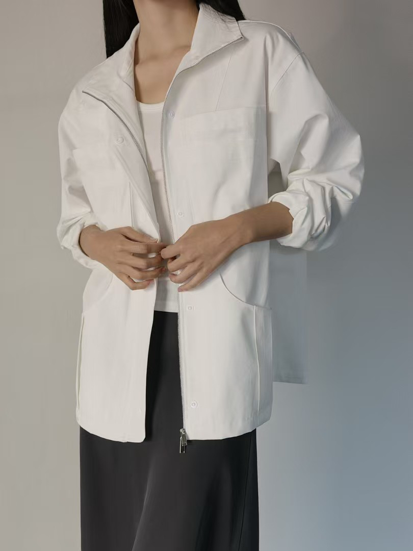 MUSHROOM EFFECT東大門實拍女裝新品26春夏職業人氣夾克MUSHROOM EFFECT夾克