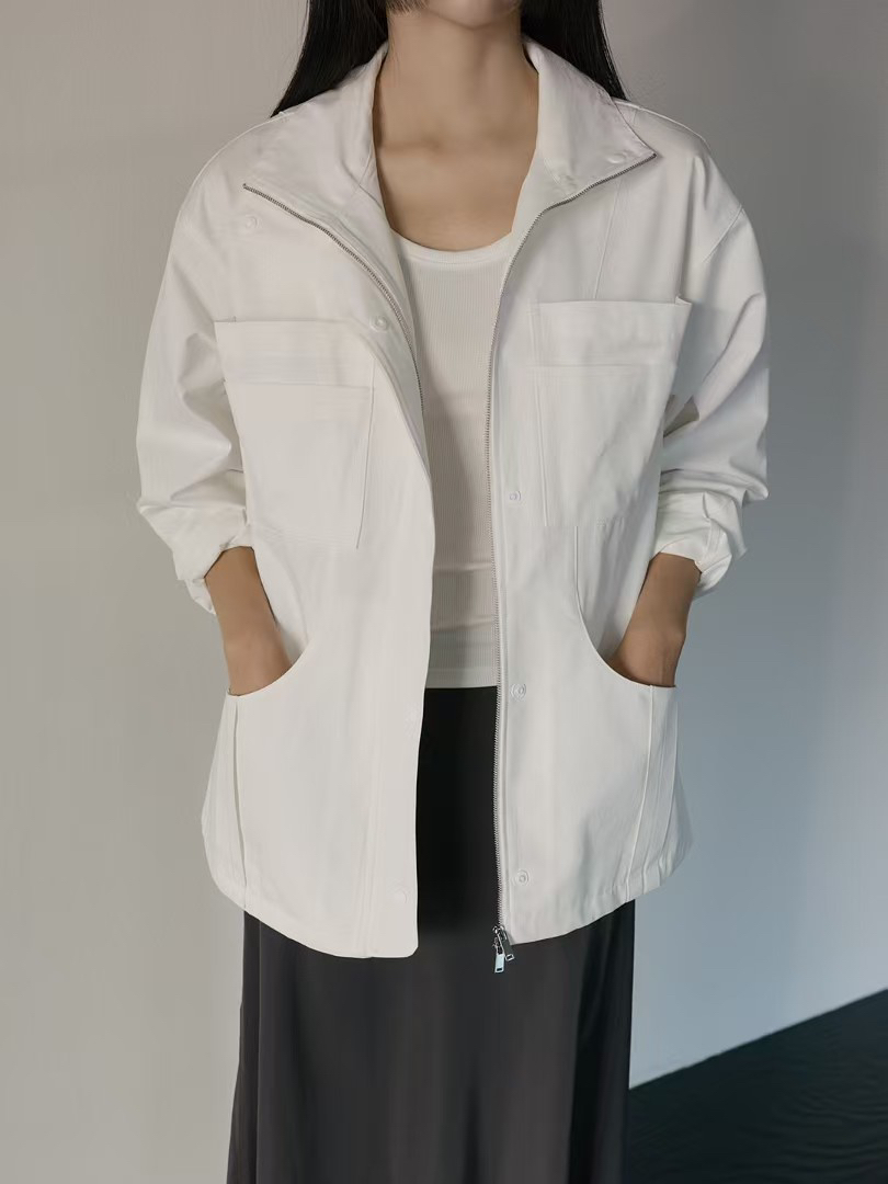 MUSHROOM EFFECT東大門實拍女裝新品26春夏職業人氣夾克MUSHROOM EFFECT夾克