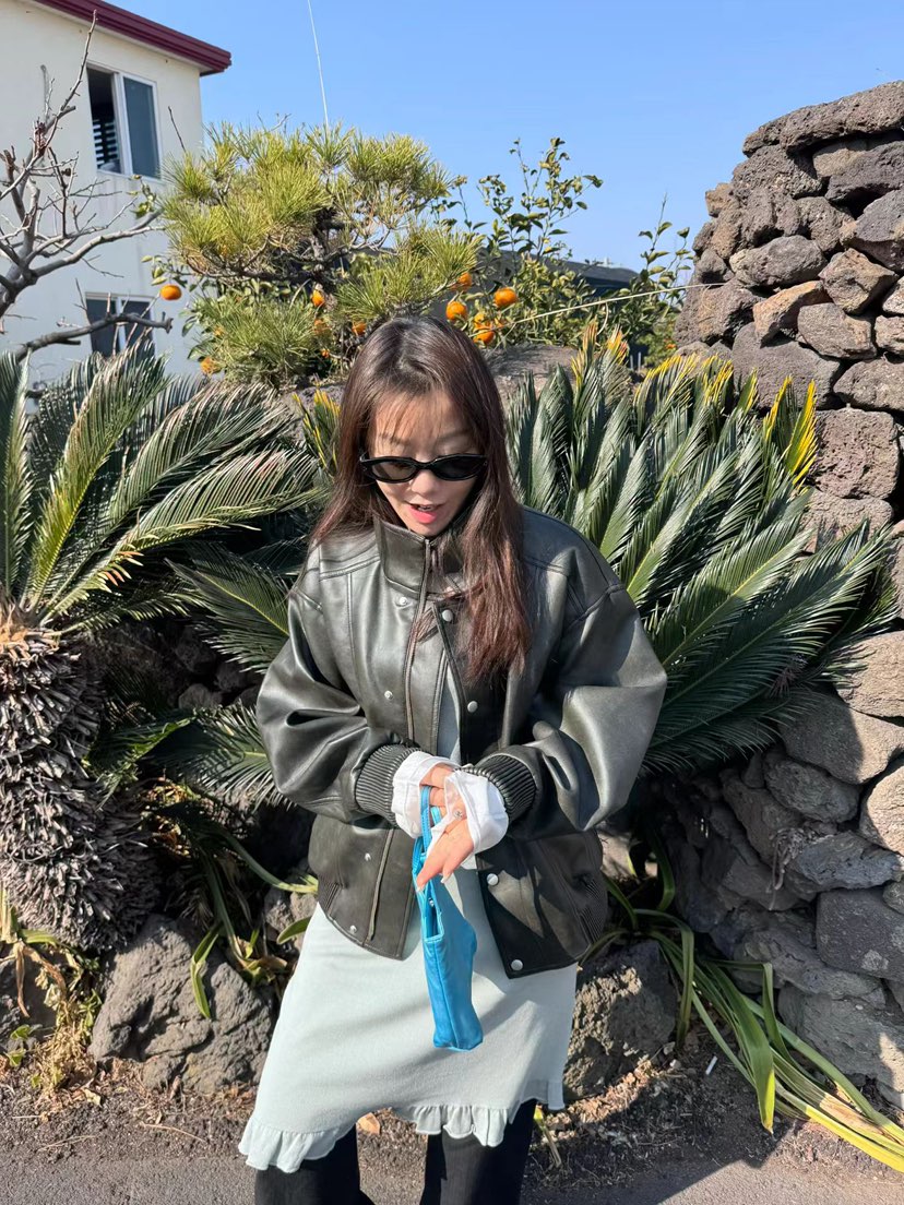 MUSHROOM EFFECT東大門代購女裝新品26春夏熱賣人氣夾克MUSHROOM EFFECT夾克