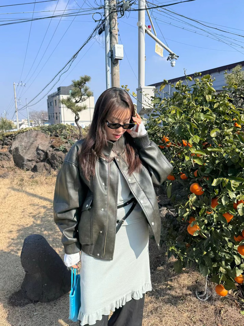 MUSHROOM EFFECT東大門代購女裝新品26春夏熱賣人氣夾克MUSHROOM EFFECT夾克