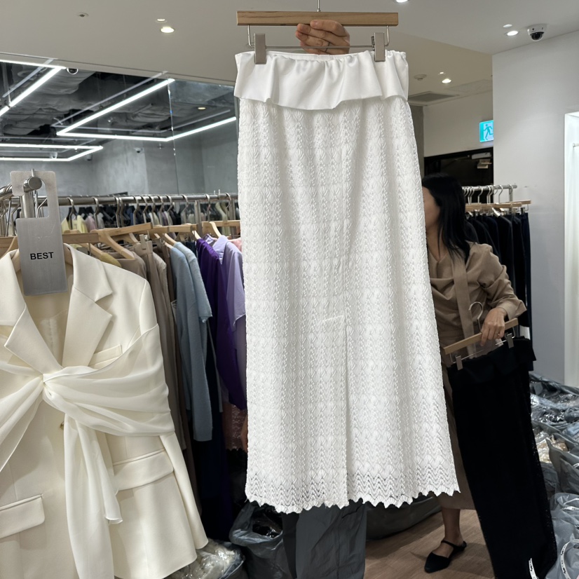 LEWIN韓國代購女士新款時尚人氣推薦26春夏真品熱賣休閑長裙LEWIN長裙