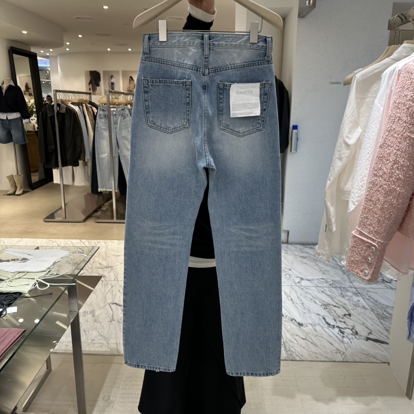 HAUTTE-P東大門直郵女裝新款時尚26春夏真品熱賣推薦牛仔褲HAUTTE牛仔褲
