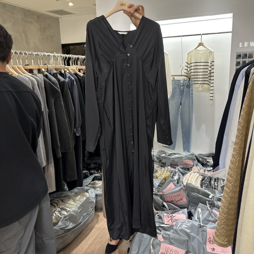 LEWIN東大門直郵女裝新品職業真品人氣休閑推薦熱賣連衣裙LEWIN連衣裙圖色3